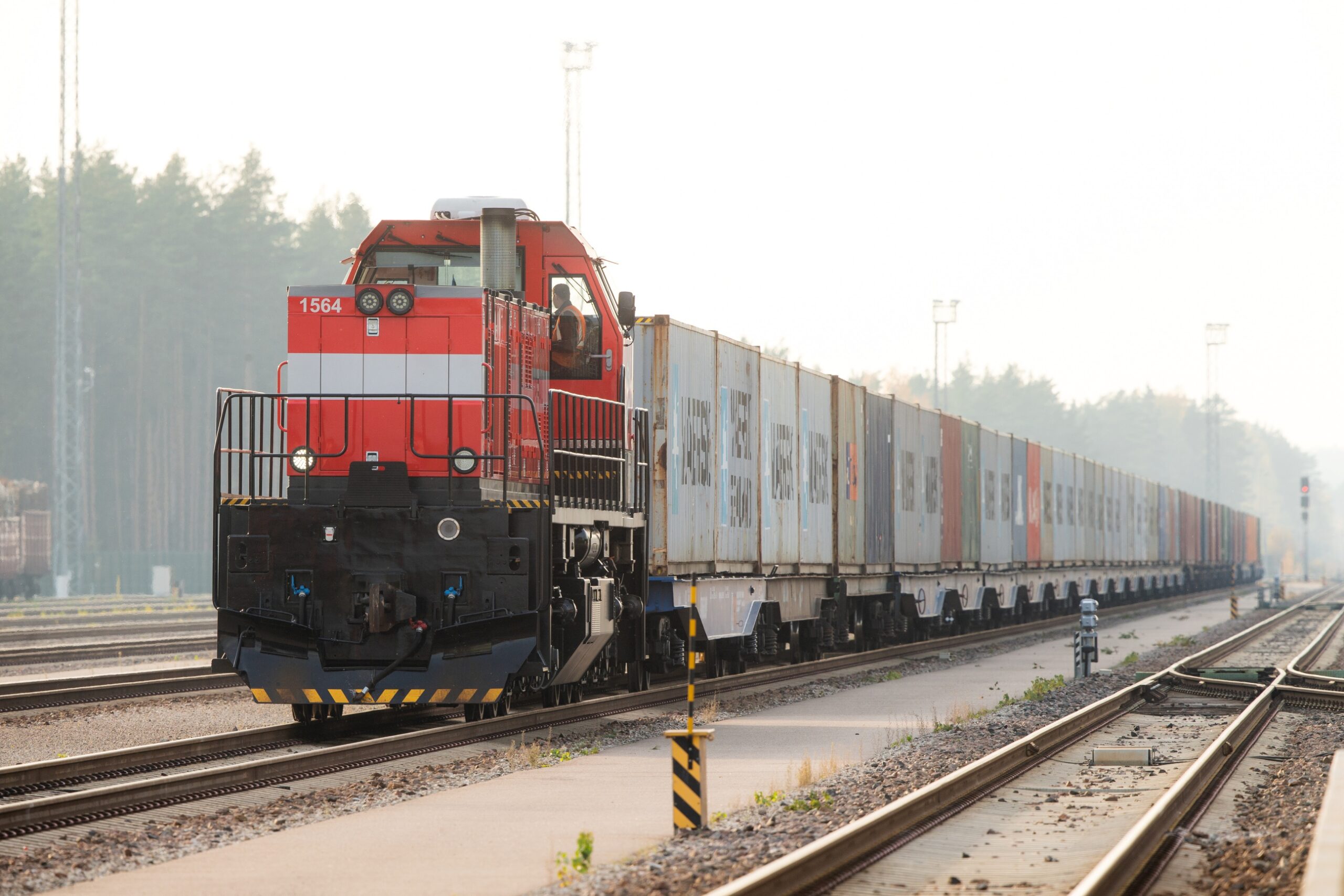 Container trains are becoming more popular
