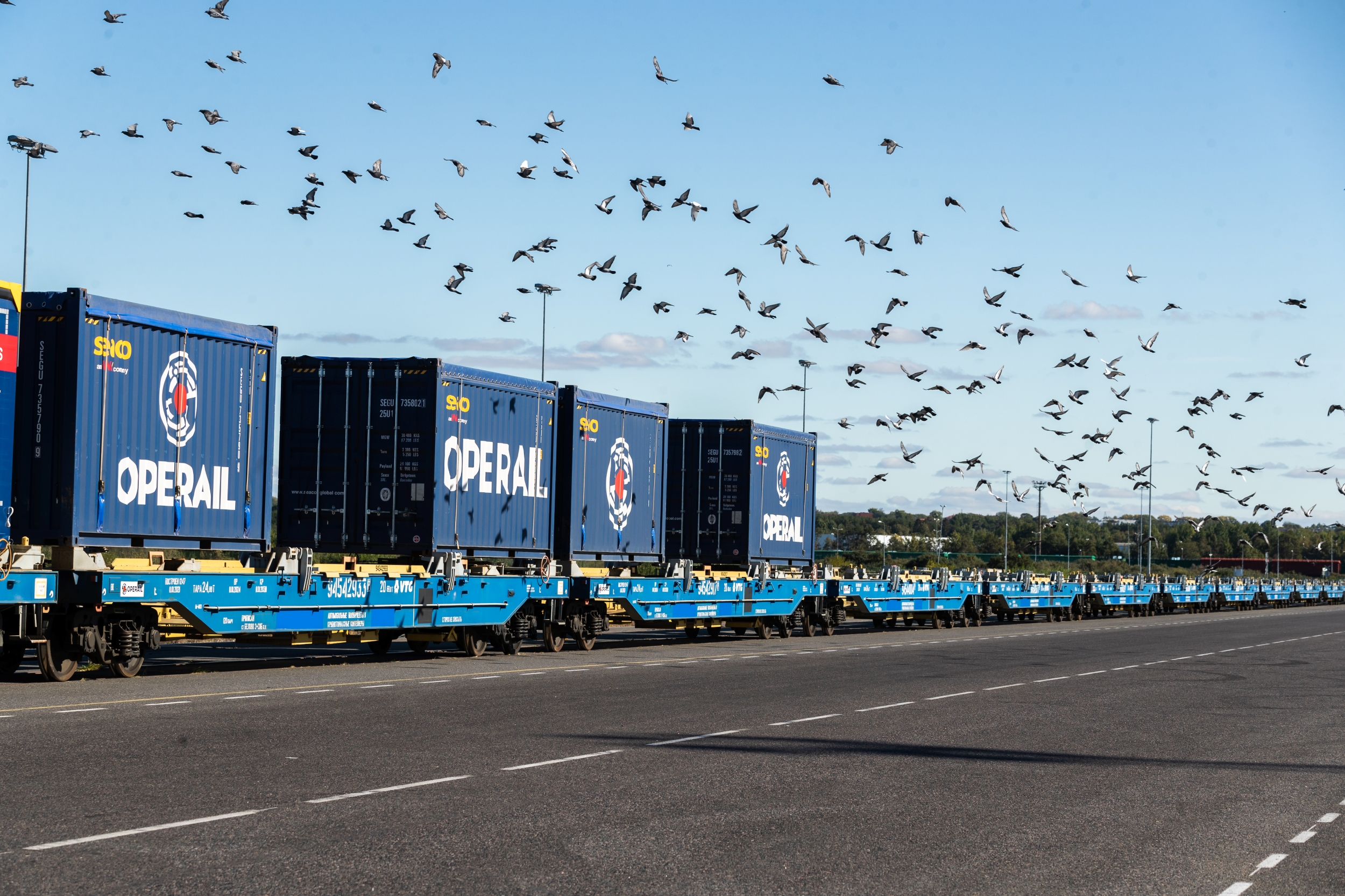 The freight volume of Operail was reduced by half due to the sanctions