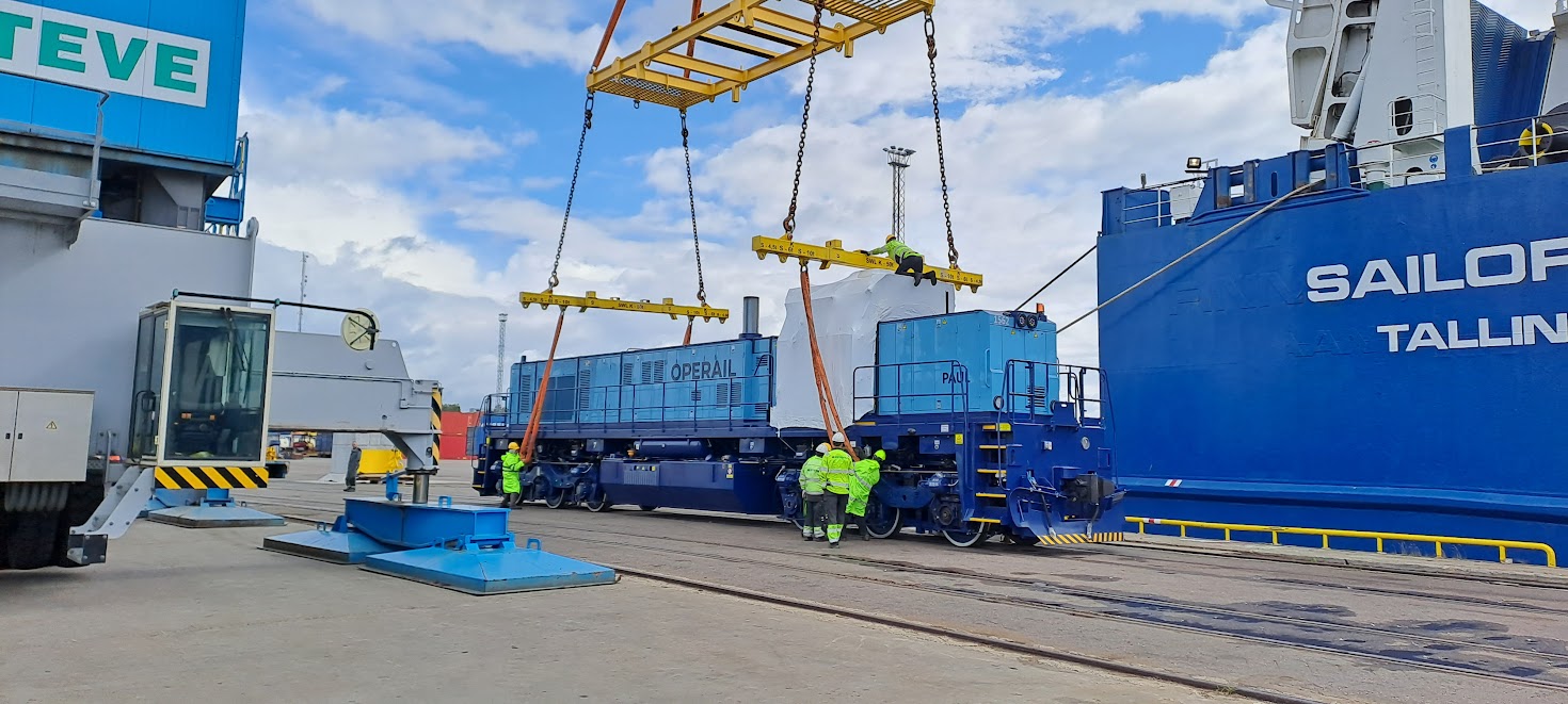 Operail sends another Estonian-built locomotive across the bay to become the third C30-MF to be registered with Finnish railways